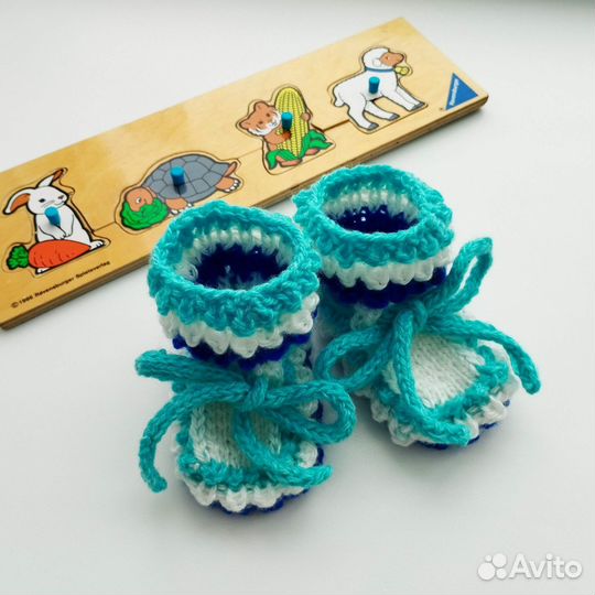 Пинетки вязаные