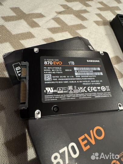 SSD samsung 870 evo 1tb