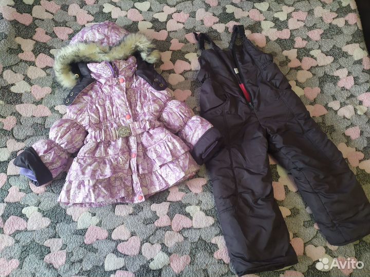 Костюм зимний для девочки 104