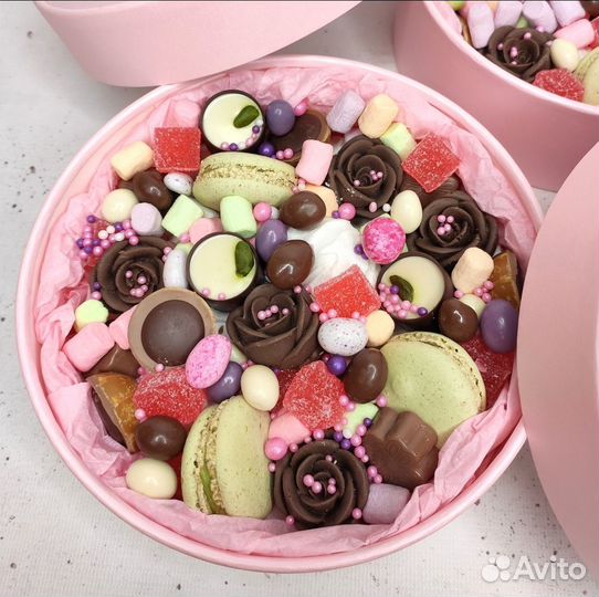 Сладкий подарочный набор. Подарок маме