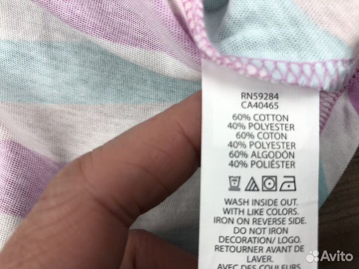 Платье с длинным рукавом для девочки 104 США