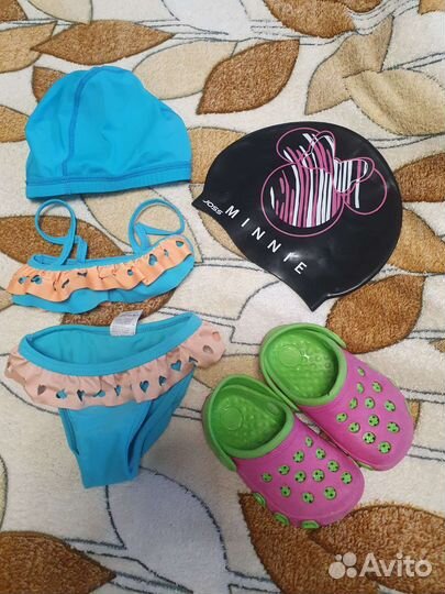 Купальные принадлежности для девочки 2- 3 года