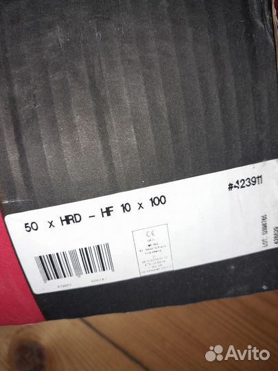 Анкер шуруп Hilti 10x100, Саморез в ленте BeA