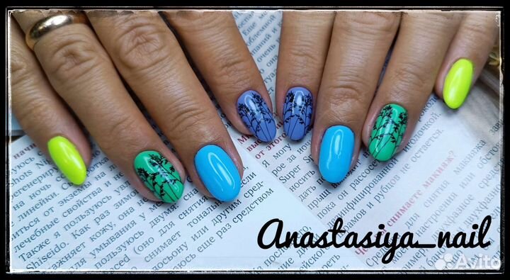 Маникюр, укрепление, наращивание