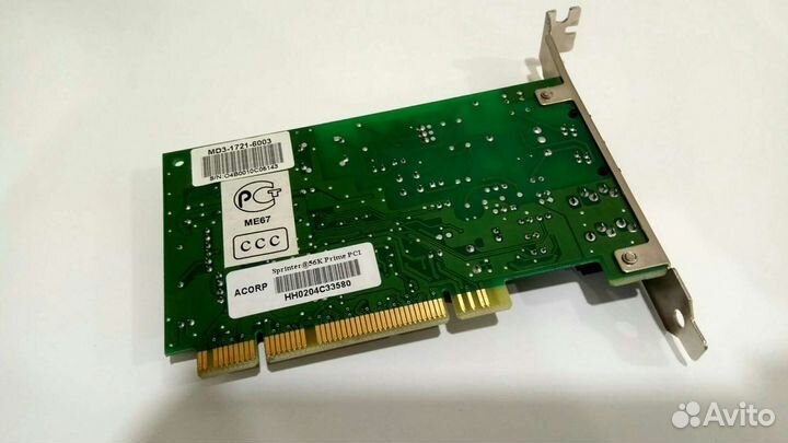 Факс-модем Acorp Sprinter56K Prime PCI
