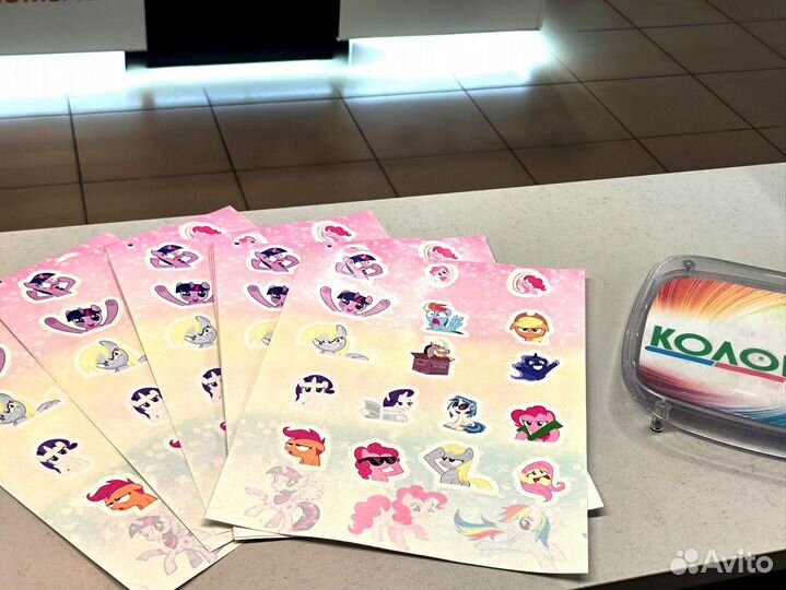 Плоттерная резка наклейки, стикеры, таблички