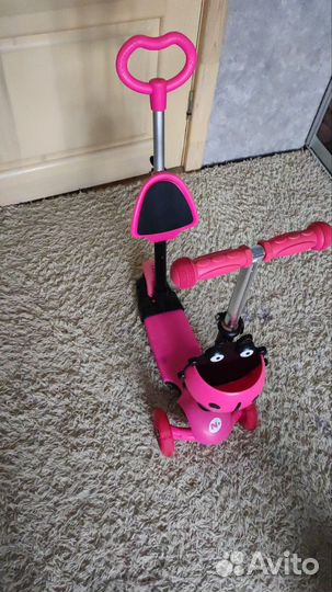 Самокат детский трехколесный бу