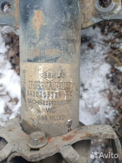 Стойка передняя рено флюинс 1.6