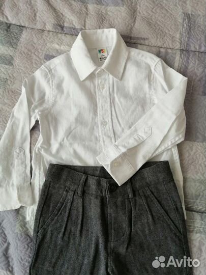 Рубашка и брюки на 1-2 года остин