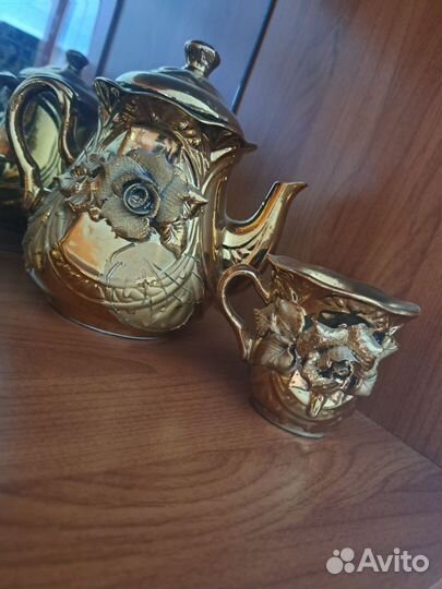 Чайно-кофейный сервиз «Золотая Роза»