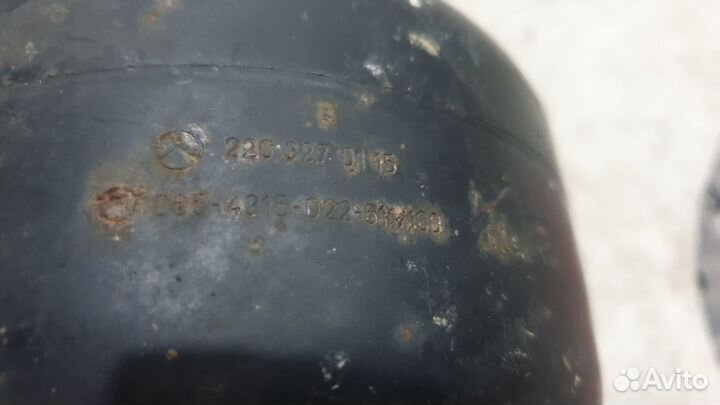 Аккумулятор (ресивер) гидроподвески Mercedes w220