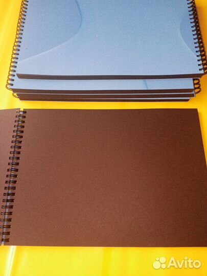 Блокнот коричневые листы
