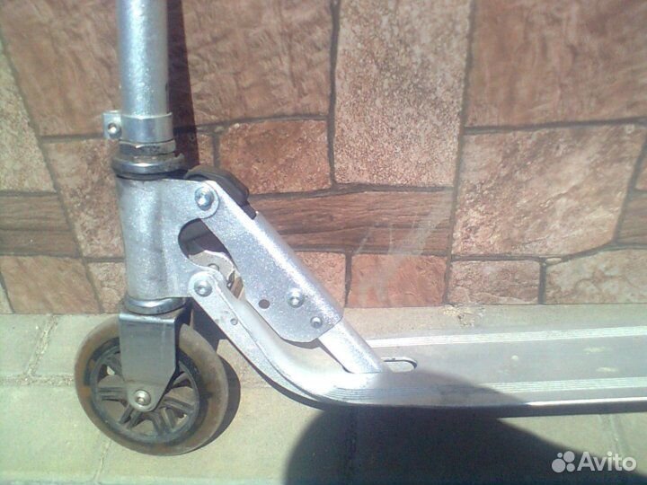 Самокат Отличный алюмин.рама,складной,отл.сост