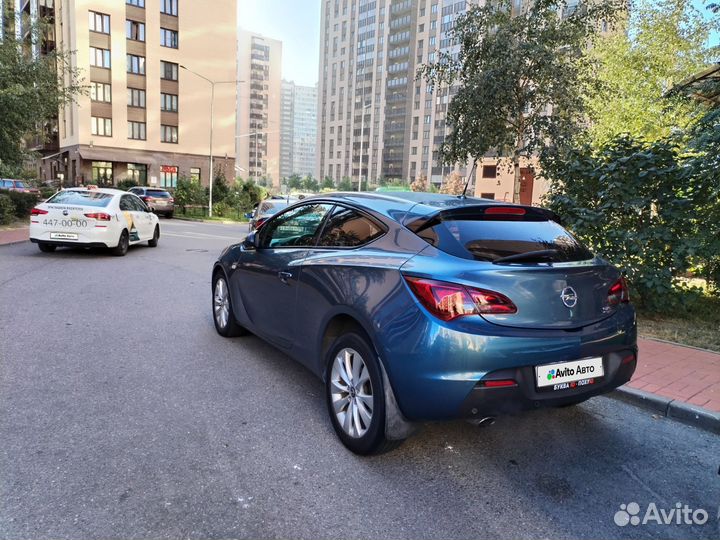 Opel Astra GTC 1.4 AT, 2013, 169 000 км