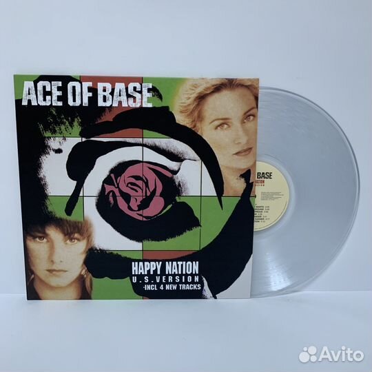 Ace Of Base - Happy Nation LP (clear vinyl)