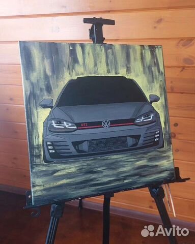 Картина Volkswagen Golf GTI