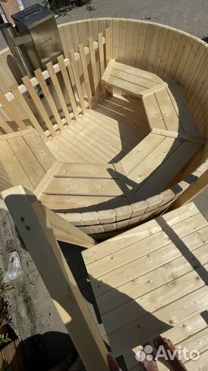 Купель с подогревом Фурако