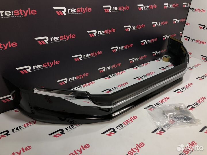 Губа передняя Prado 150 с18г Lounge