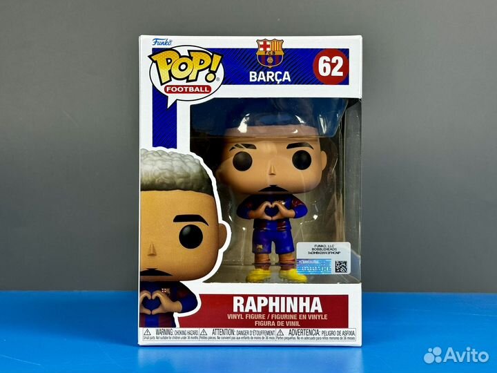 Funko Pop Football 62 Raphinha (FC Barcelona)