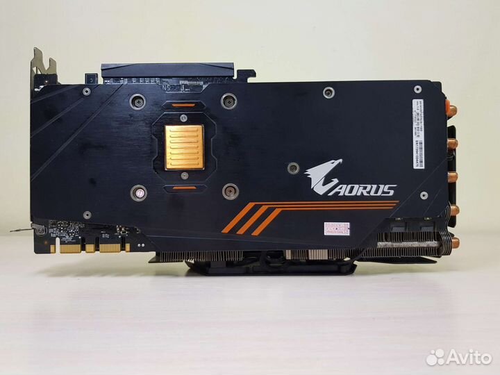 Видеокарта GTX 1080 Ti Gigabyte aorus 11Gb 352bit