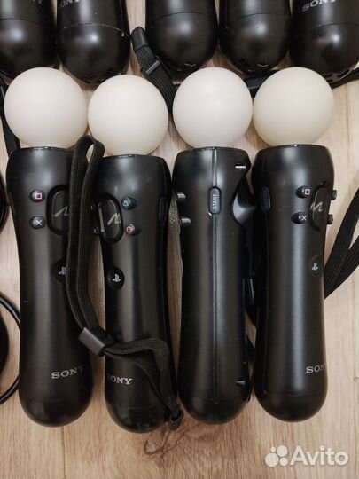 PS Move, зарядные станции, камеры
