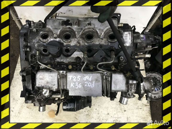 Двигатель E1CDC90 Toyota Avensis 2 2.0 Дизель