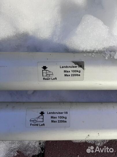 Багажник на крышу toyota land cruiser 200