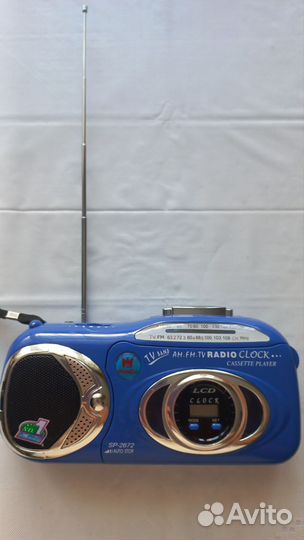 Радиоприемник, кассетный плейер