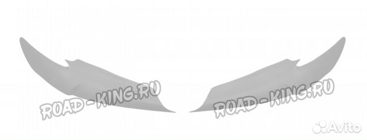 Реснички на фары Mazda 6 2013г