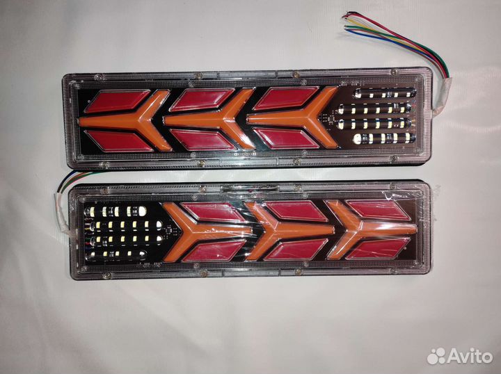 Фонари задние светодиодные тюнинг Газель 12-24 в