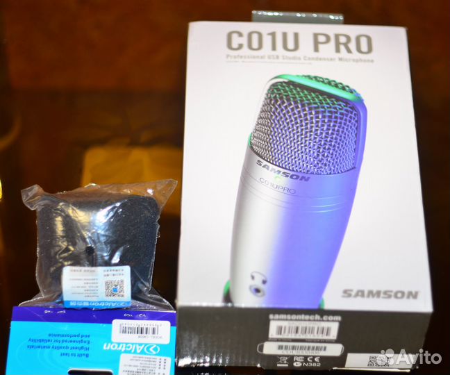 Микрофон студийный Samson C01U Pro
