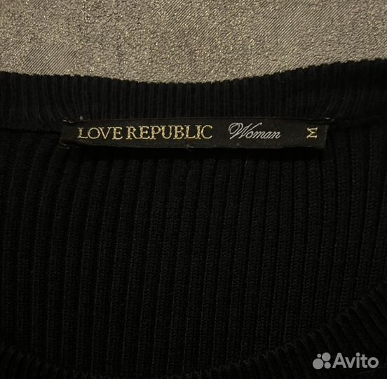 Платье женское черное Love Republic, 46 RUS (M)