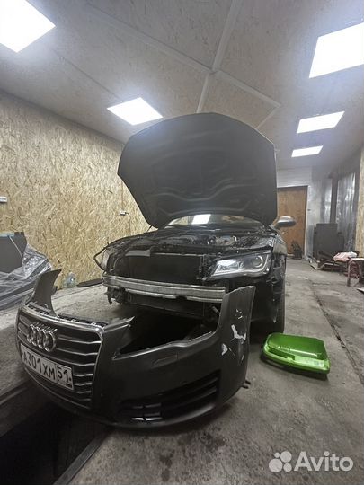 Бампер передний audi a7