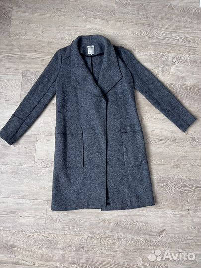 Пальто zara шерсть размер S