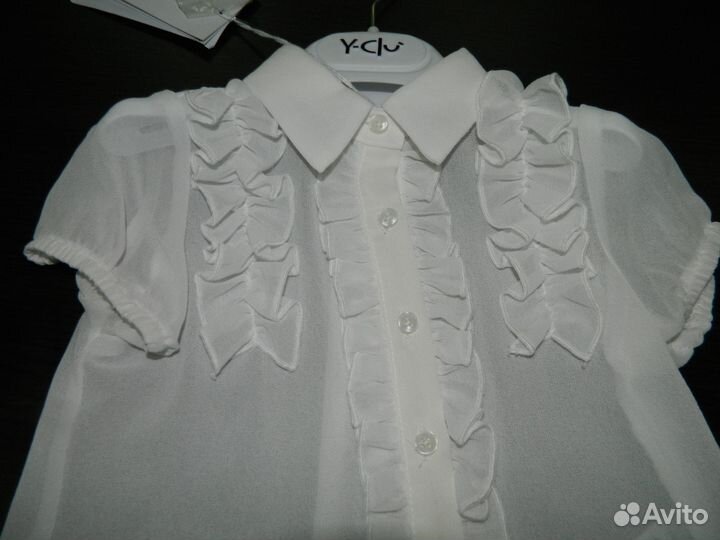 Блузка на девочку Y-CLU рост 74 (9 мес) оригинал