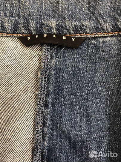 Джинсовая куртка подростковая Benetton