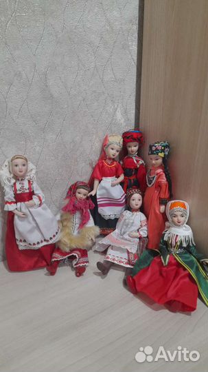 Куклы в народных костюмах деагостини