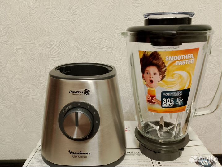Блендер moulinex LM439D10