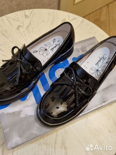 Лоферы натуральная кожа