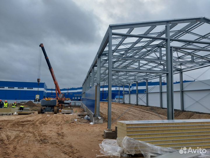 Теплый ангар под ключ