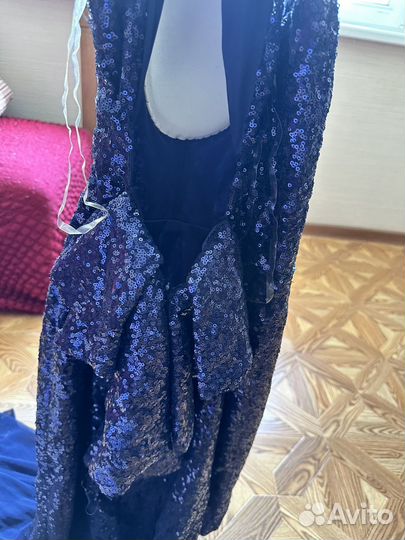 Вечернее платье пакетом