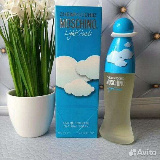 Туалетная вода moschino light clouds 100ml женская