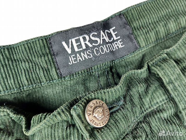 Versace штаны вельветовые м