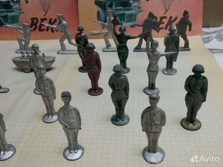 Оловянные Матросы Солдаты Медсестра СССР игрушки