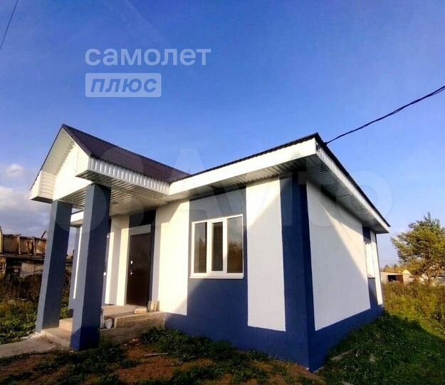 Дом 76 м² на участке 8 сот.