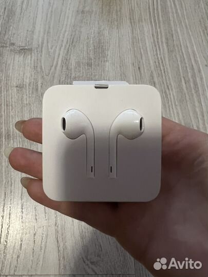 Наушники apple earpods lightning