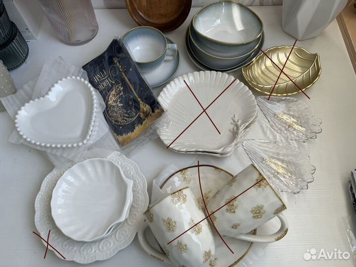 Тарелки блюда фарфор