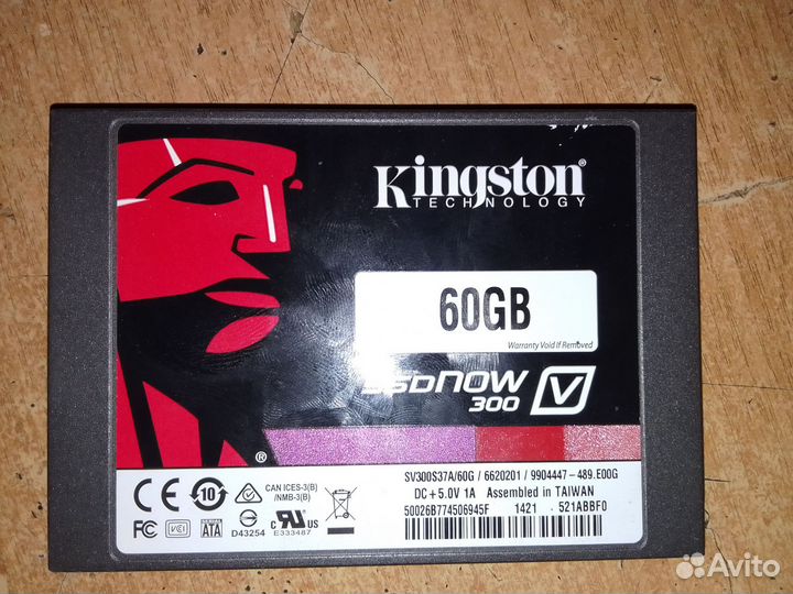 Ssd kingston 60gb
