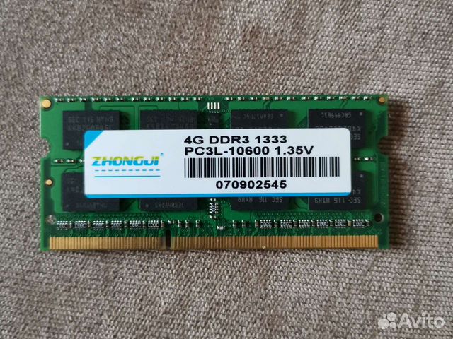 Оперативная память ddr3 для ноутбука 4 гб