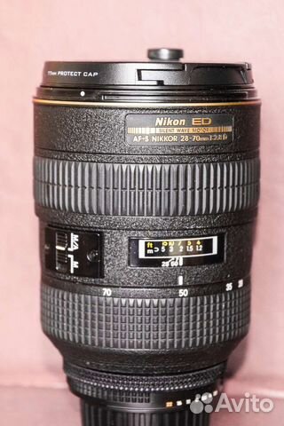 Объектив nikon ED AF-S nikkor 28-70 1:2,8D